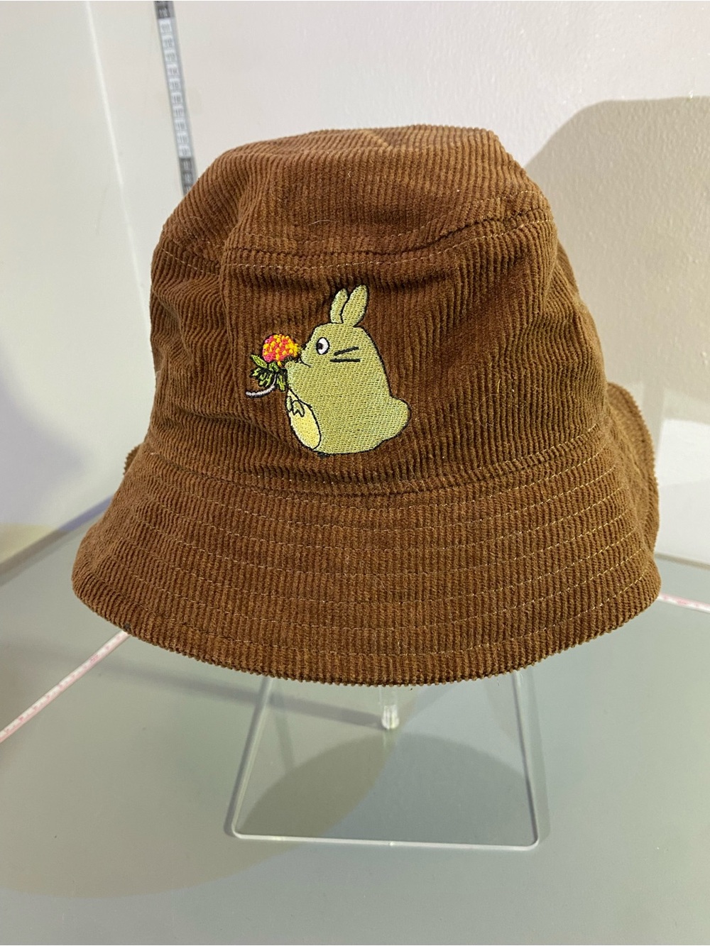 My Neighbor Totoro Studio Ghibli Brown Corduroy Bucket Hat